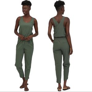 Patagonia | Kale Green Fleetwith Romper - Size Large
